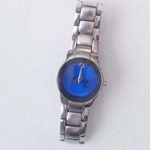 Authentic Movado Blue Face Model T4A4028K XC